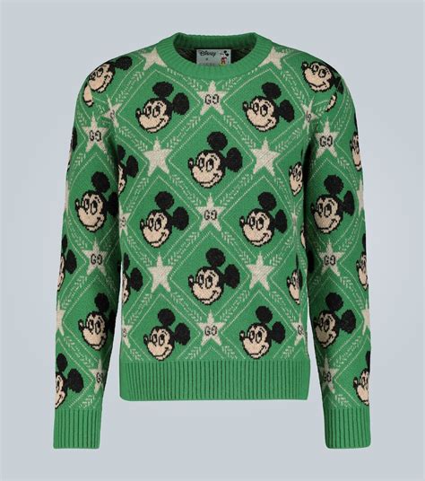 disney gucci sweater green|gucci collab with disney.